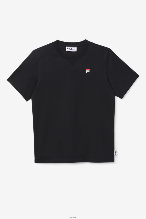 تي شيرت فيلا ديريون الأسود BX00H4262 أسود FILA