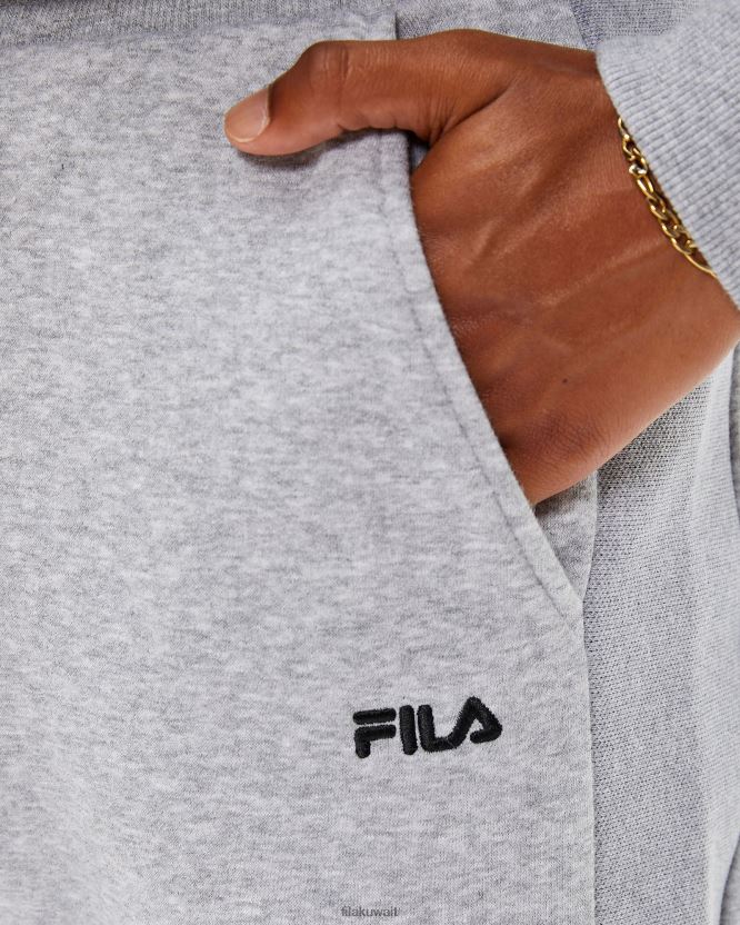 بنطال رياضي جاي للرجال من مارل فيلا باللون الرمادي BX00H42661 مارل رمادي FILA