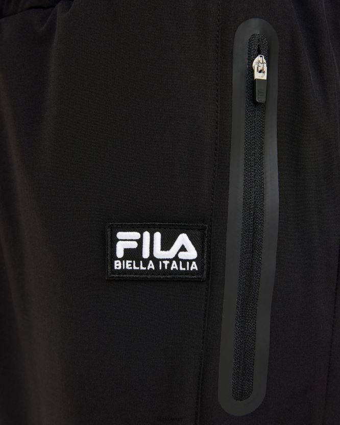 بنطال الجري لوكا للرجال باللون الأسود BX00H42664 أسود FILA
