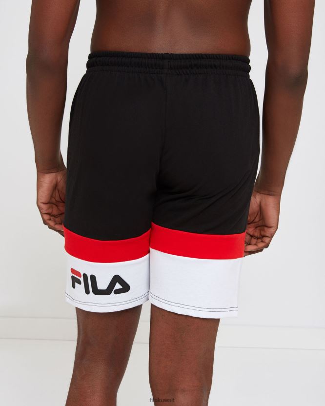 للجنسين فيرونا فيلا قصيرة سوداء BX00H42666 أسود FILA