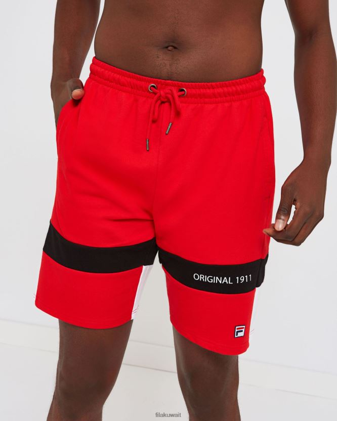 للجنسين فيرونا فيلا حمراء قصيرة BX00H42669 أحمر FILA