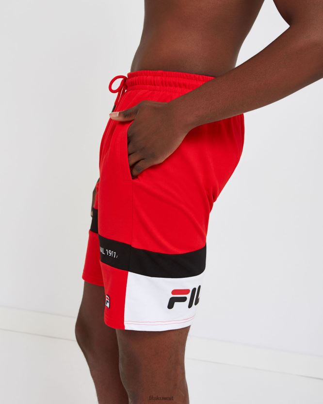 للجنسين فيرونا فيلا حمراء قصيرة BX00H42669 أحمر FILA