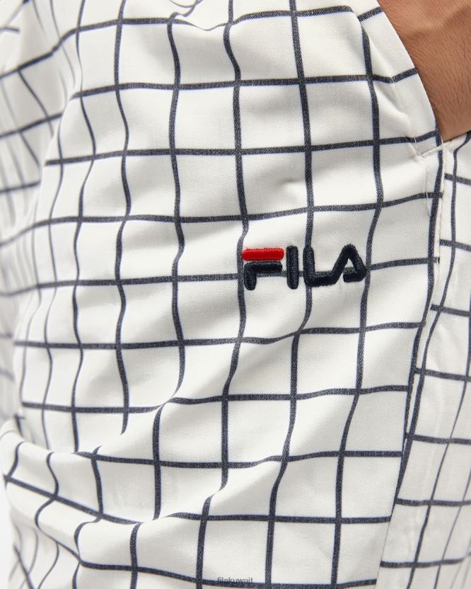 نيكولا فيلا قصيرة بيضاء BX00H42672 أبيض FILA
