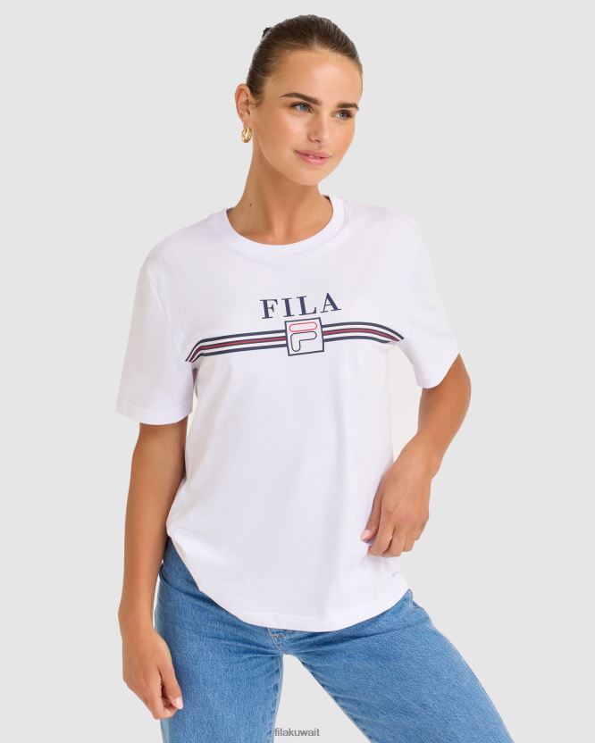كاثي تي فيلا بيضاء BX00H42786 أبيض FILA