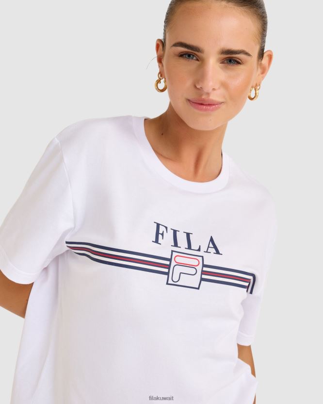 كاثي تي فيلا بيضاء BX00H42786 أبيض FILA