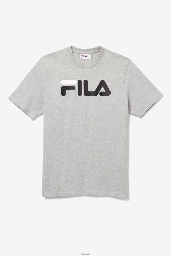 تي شيرت النسر للرجال هيذر جراي فيلا BX00H4281 هيذر رمادي FILA