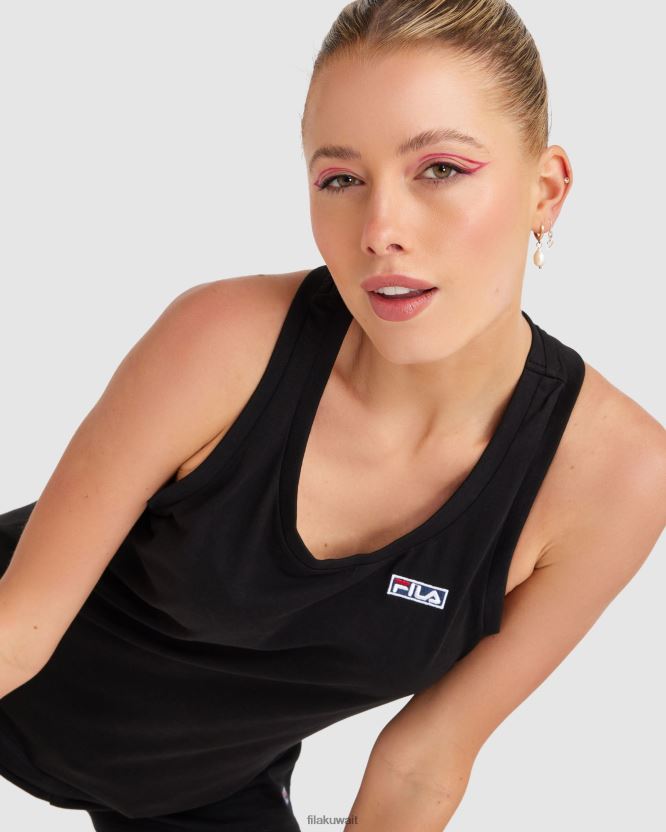 تانك إيموجين للسيدات باللون الأسود من فيلا BX00H42824 أسود FILA
