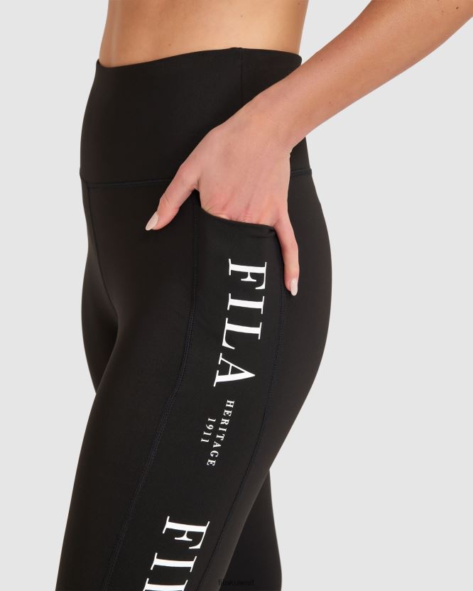 حذاء اليكترا النسائي الضيق باللون الأسود BX00H42841 أسود FILA