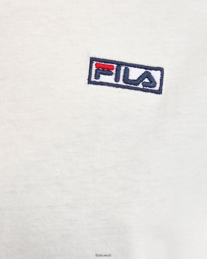 تيشيرت إيموجين فيلا باللون الأبيض للنساء BX00H42846 أبيض FILA