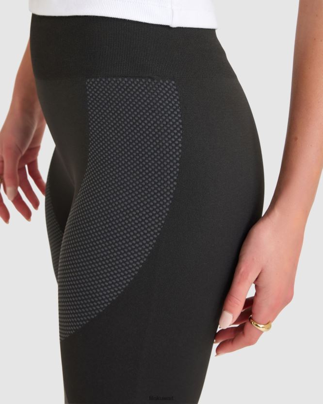 المرأة السوداء دافينا فيلا ضيقة BX00H42850 أسود FILA