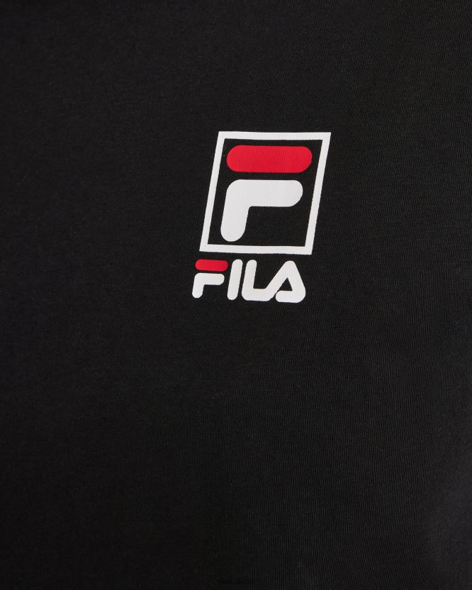 تيشيرت كيارا للسيدات باللون الأسود BX00H42861 أسود FILA