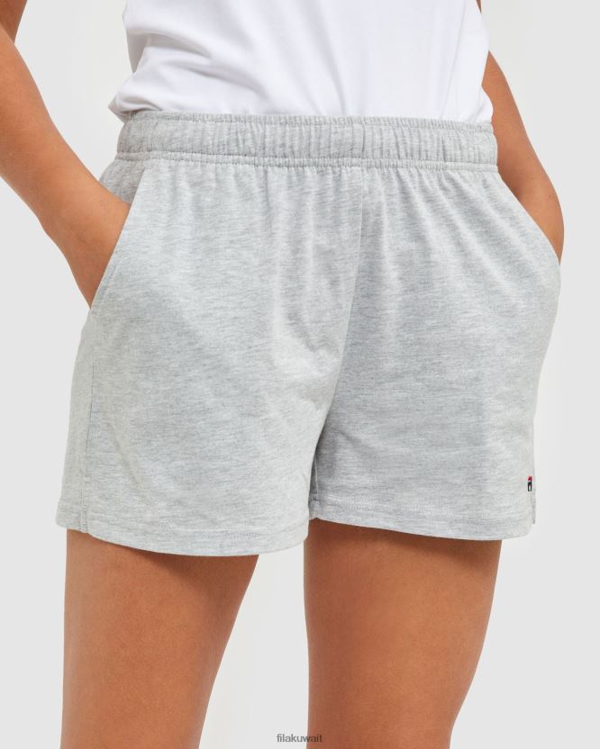 شورت جيرسي نسائي كلاسيكي فضي مارل فيلا BX00H42873 مارل فضي FILA