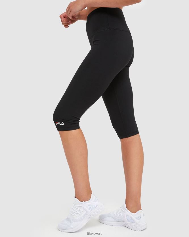 جوارب كابري نسائية كلاسيكية باللون الأسود BX00H42876 أسود FILA