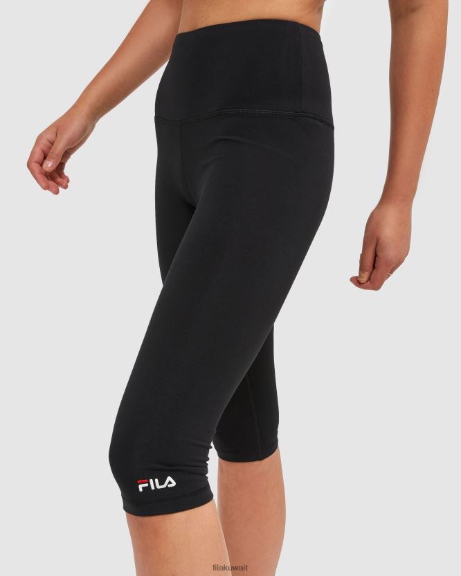 جوارب كابري نسائية كلاسيكية باللون الأسود BX00H42876 أسود FILA