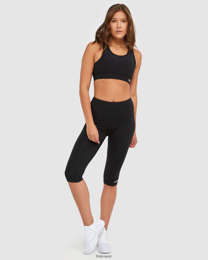 جوارب كابري نسائية كلاسيكية باللون الأسود BX00H42876 أسود FILA