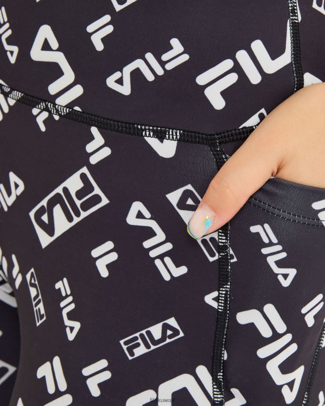 أسود فيلا أليسا ضيق BX00H42913 أسود FILA