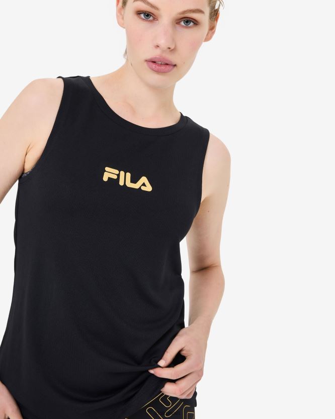 اريا شبكة تانك فيلا أسود BX00H42948 أسود FILA