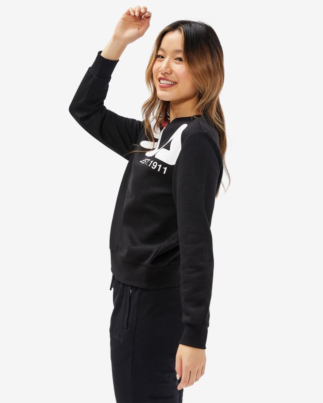 فيلا جرازيا كرو للسيدات باللون الأسود BX00H42957 أسود FILA