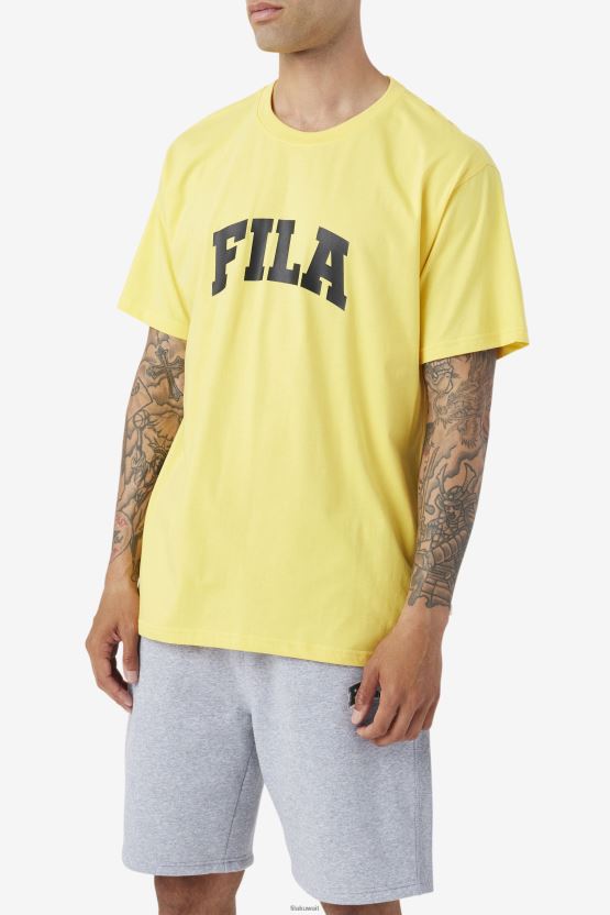 فيلا كودي تي شيرت ميموزا/أسود BX00H4295 ميموزا/أسود FILA