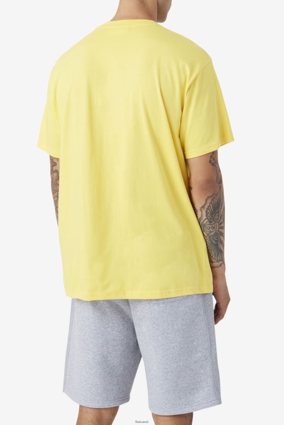 فيلا كودي تي شيرت ميموزا/أسود BX00H4295 ميموزا/أسود FILA