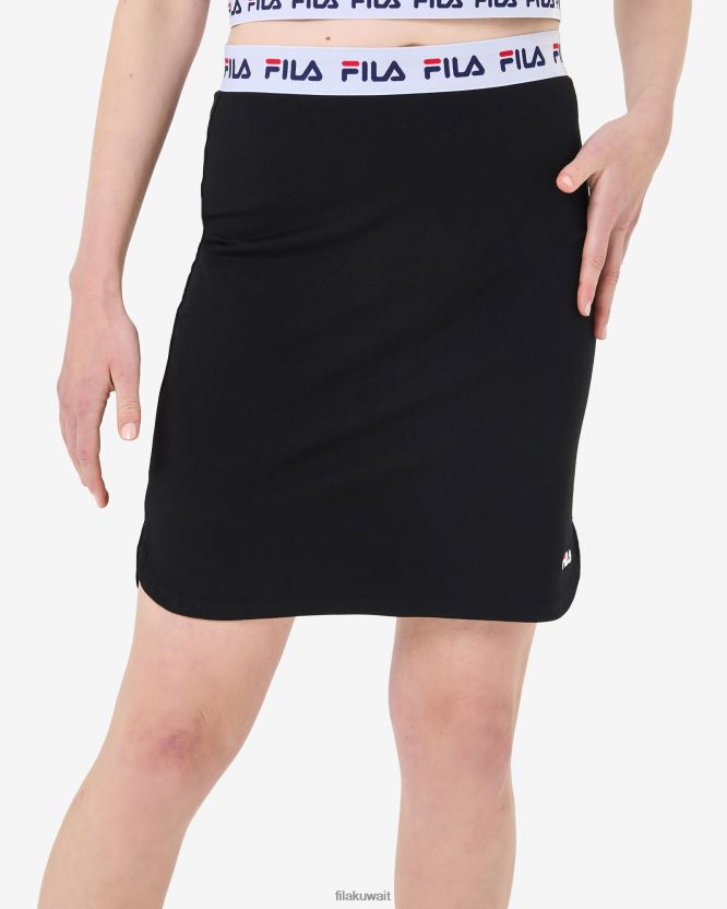 فيلا تنورة حكيم سوداء BX00H42994 أسود FILA