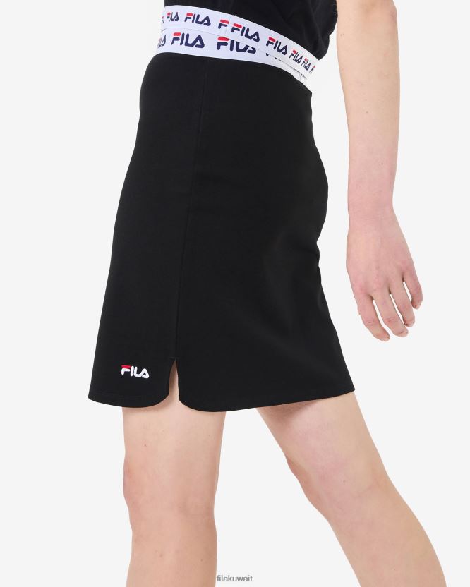 فيلا تنورة حكيم سوداء BX00H42994 أسود FILA