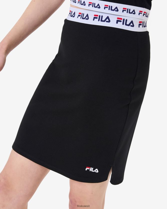 فيلا تنورة حكيم سوداء BX00H42994 أسود FILA