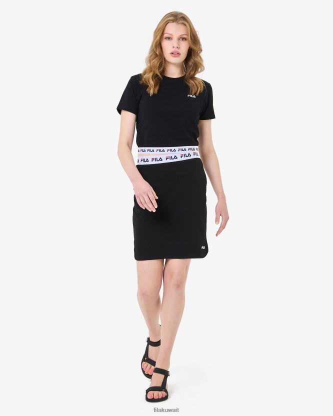 فيلا تنورة حكيم سوداء BX00H42994 أسود FILA