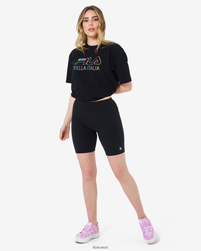 دراجة فيلا سوداء قصيرة BX00H42998 أسود FILA