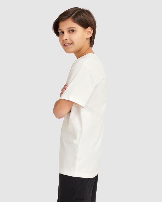 الصبي الأبيض رايان تي فيلا BX00H43078 أبيض FILA