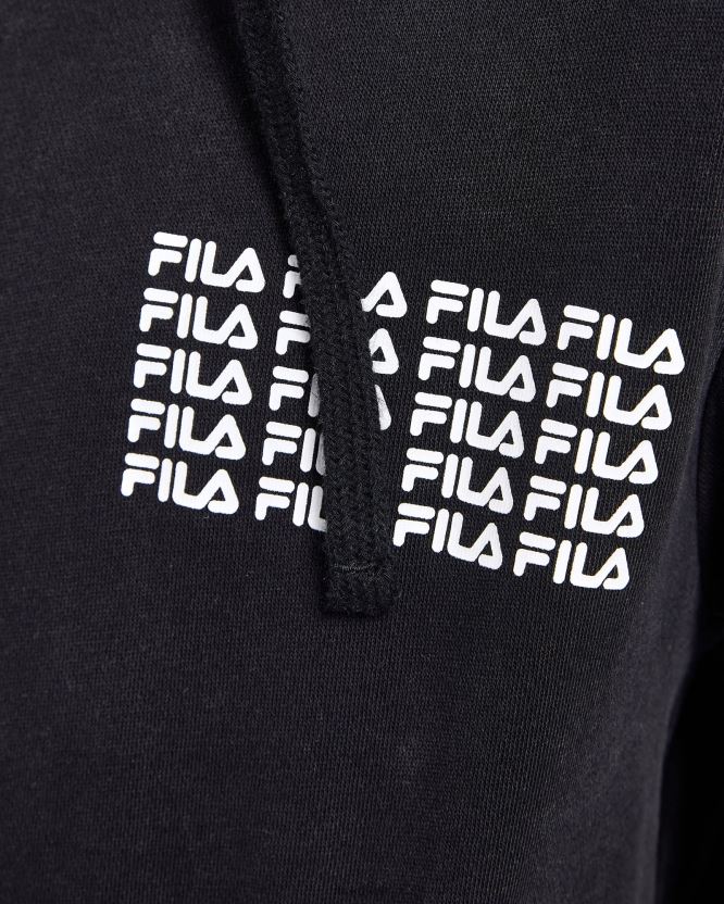 فيلا مكسيم هود الصبي الأسود BX00H43108 أسود FILA