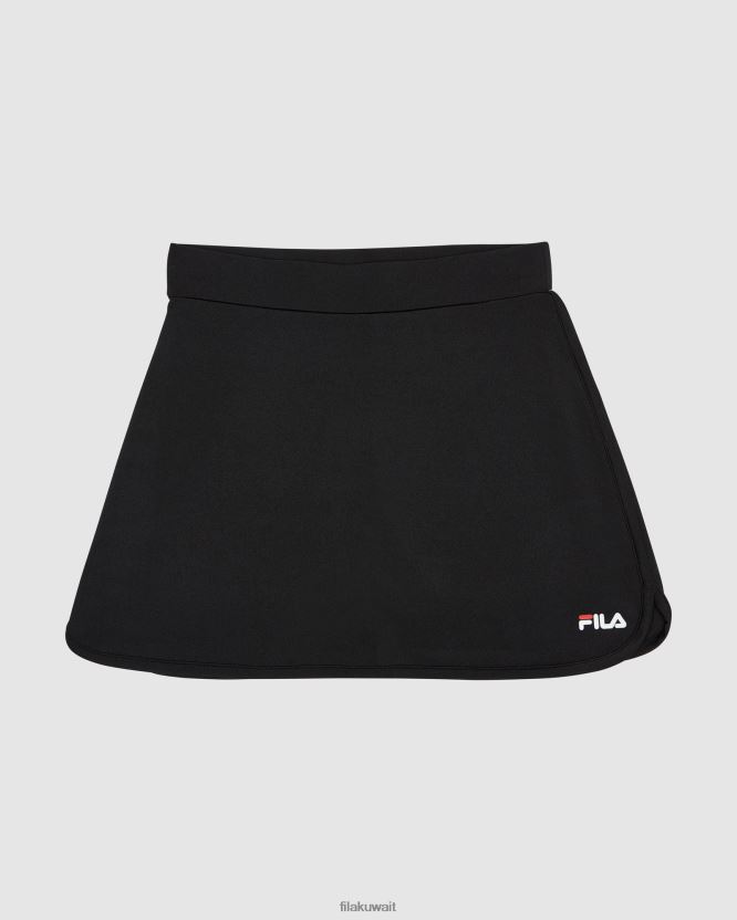 تنورة سوداء كلاسيكية للفتيات من فيلا BX00H43117 أسود FILA