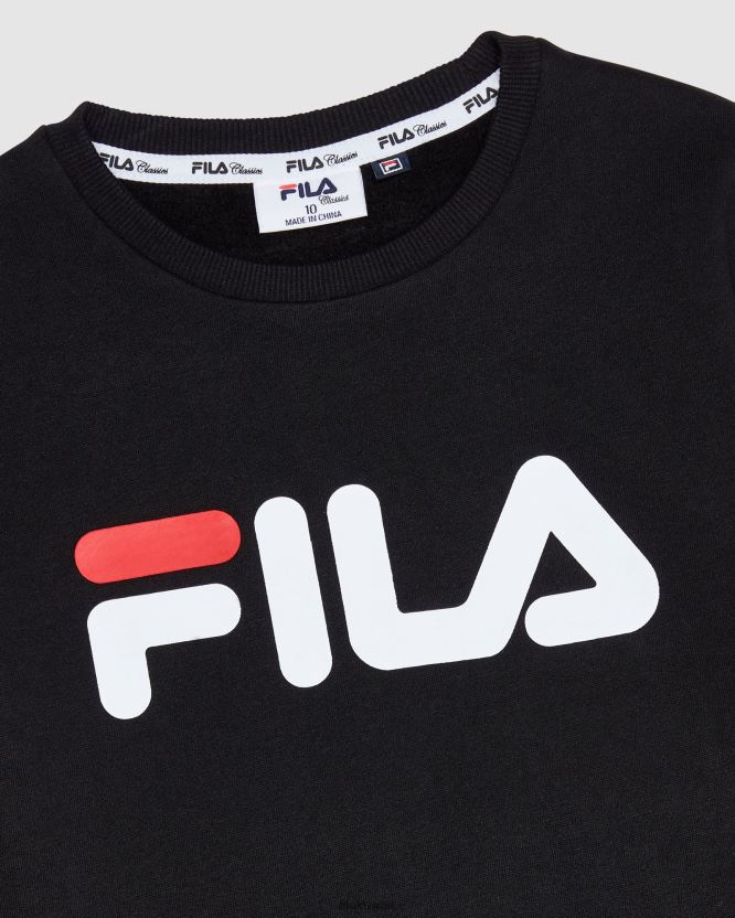 طاقم الأطفال الكلاسيكي الأسود من فيلا BX00H43124 أسود FILA