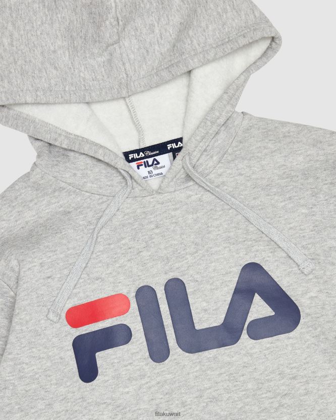 غطاء رأس كلاسيكي للأطفال من فيلا سيلفر مارل BX00H43130 مارل فضي FILA