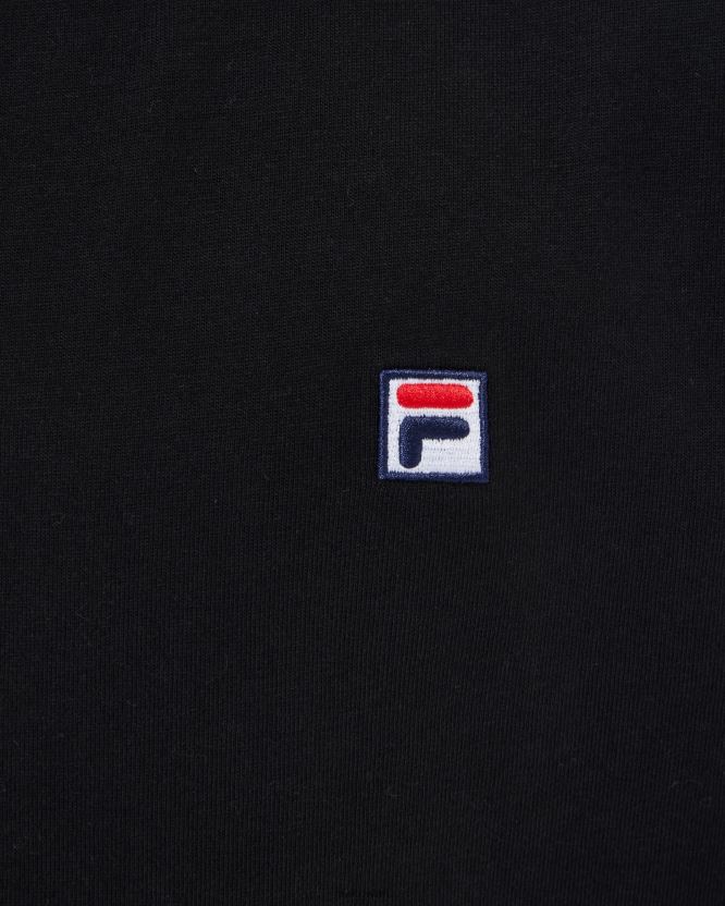 تيشيرت شارة فيلا للأطفال باللون الأسود BX00H43157 أسود FILA