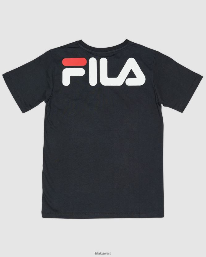 تي شيرت كارسون للأولاد باللون الأسود من فيلا BX00H43160 أسود FILA