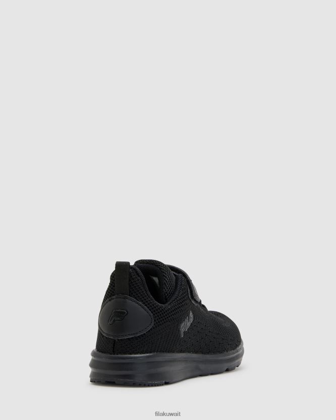 حزام فيلا كلاسيكو للأطفال باللون الأسود BX00H43171 أسود FILA
