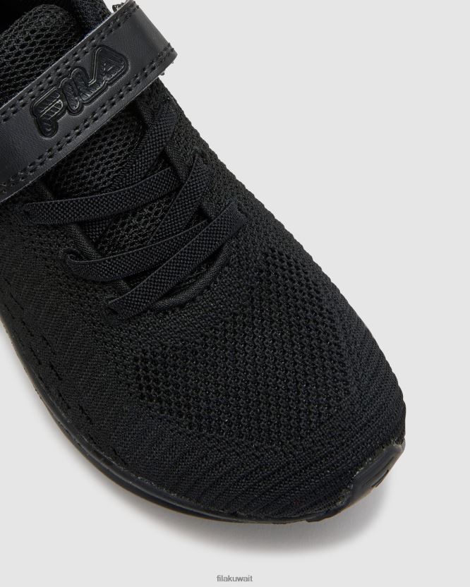 حزام فيلا كلاسيكو للأطفال باللون الأسود BX00H43171 أسود FILA