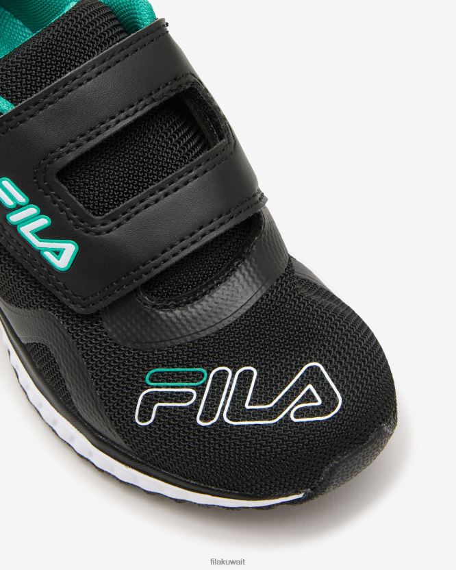 حزام فيلا ستريسا للأطفال أسود/أخضر BX00H43182 أسود/أخضر FILA