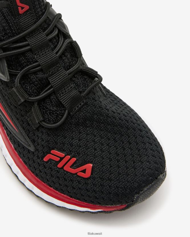 أسود/أحمر فيلا ليجنانو للأطفال BX00H43183 أسود أحمر FILA