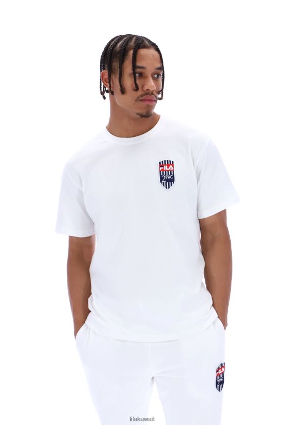تي شيرت رقعة توباك فيلا BX00H43202FILA