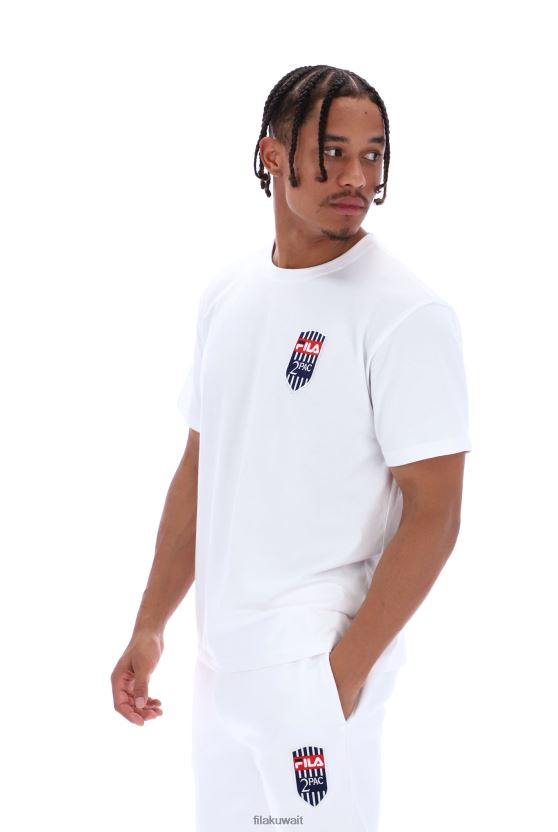 تي شيرت رقعة توباك فيلا BX00H43202FILA