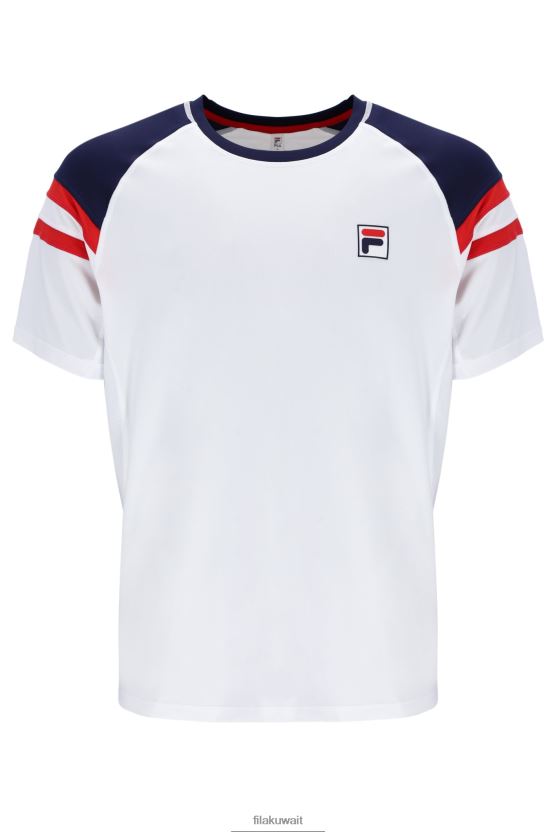 التراث فيلا بأكمام قصيرة BX00H43224FILA