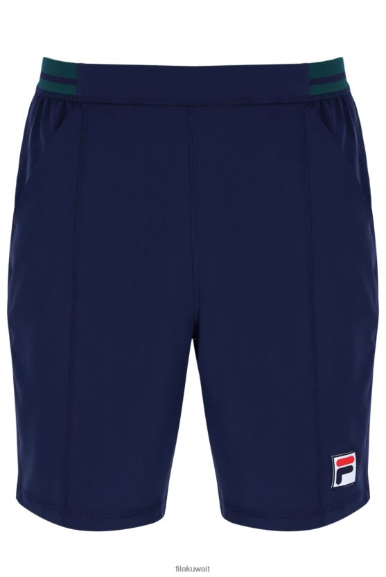 شورت قصير منسوج قابل للتمدد من فيلا تراثي BX00H43229FILA