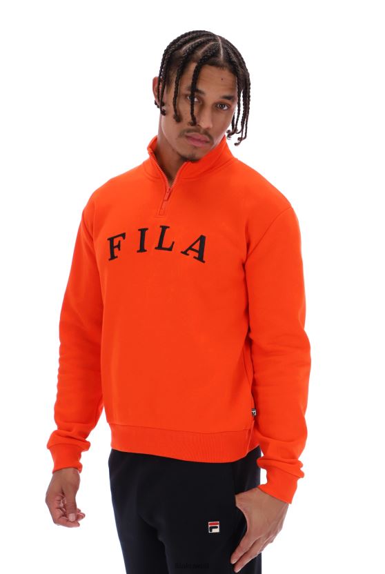 سويت شيرت مادوكس بكتف منسدل للجنسين BX00H43257FILA