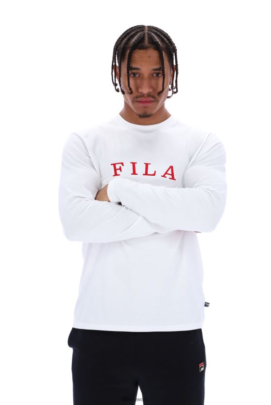 تي شيرت كايلار بأكمام طويلة للجنسين BX00H43258FILA