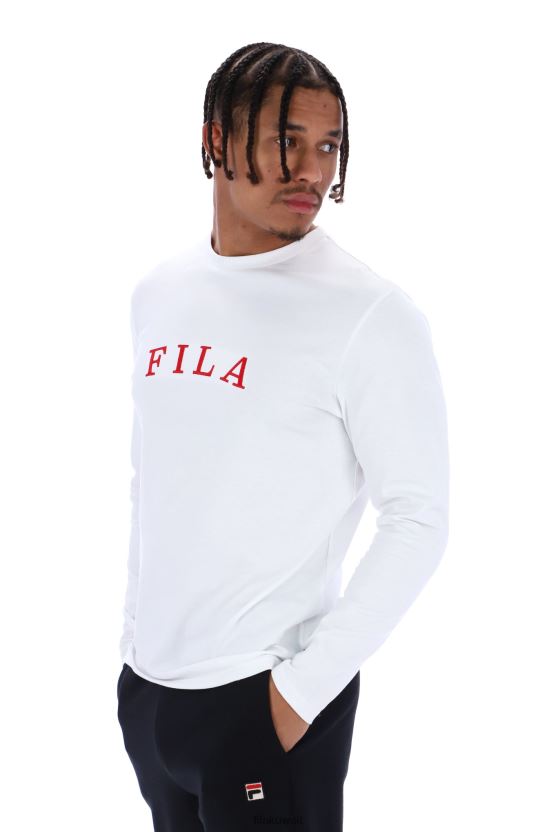 تي شيرت كايلار بأكمام طويلة للجنسين BX00H43258FILA
