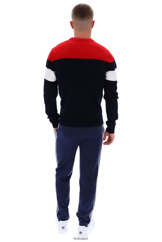 أبنر محبوك اللون طاقم فيلا BX00H43284FILA