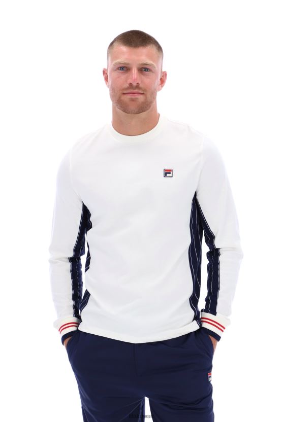 فيلا سيلاس تي شيرت بأكمام طويلة BX00H43304FILA