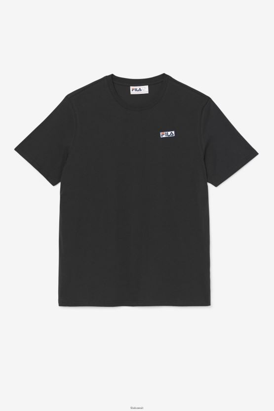 تي شيرت فيلا سكايلر الأسود BX00H4334 أسود FILA